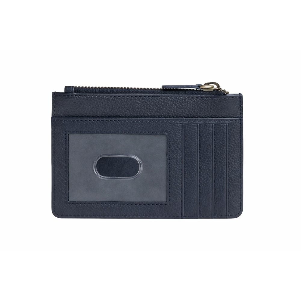 Myra Bloom on the Range Ebony Black Leather Tooled Wallet Card Holder S-11365 - Picture 2 of 3